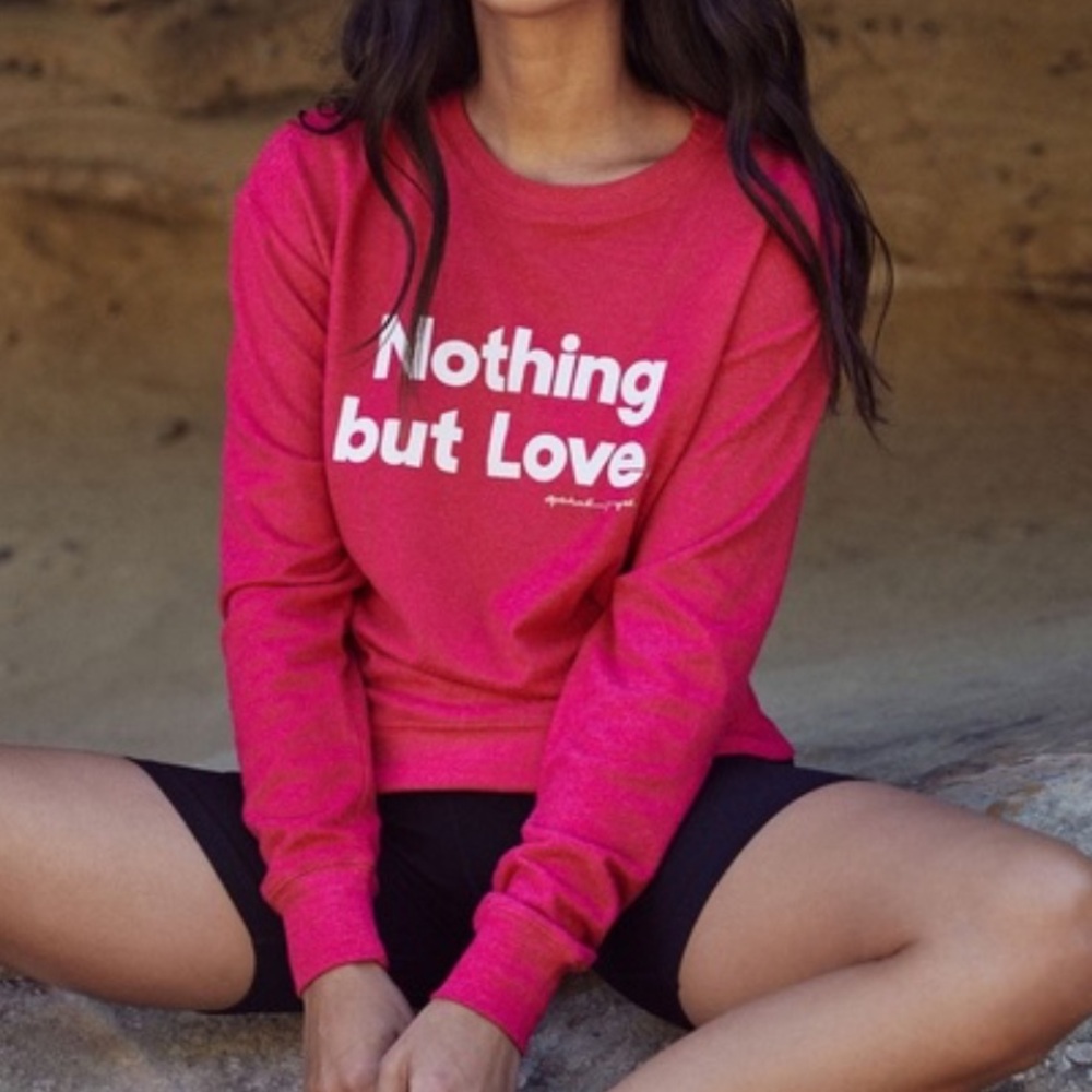 Spiritual Gangster nothing but love sweater